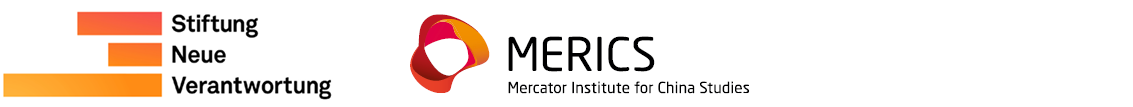 StiftungNeueVerantwortung and MERICS Logo 