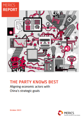 Cover illustration MERICS Report The party knows best