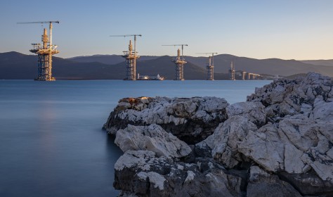 Pelkesac Bridge Construction
