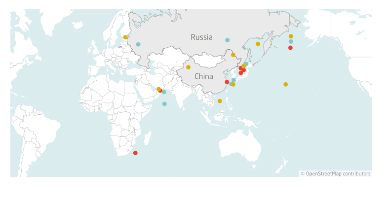 China-Russia military exercises have grown strongly since 2022