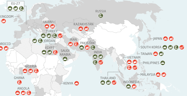 China faces pushback as its overproduction distorts foreign markets. New measures imposed on goods from China in rich, Middle income, and poor countries alike.