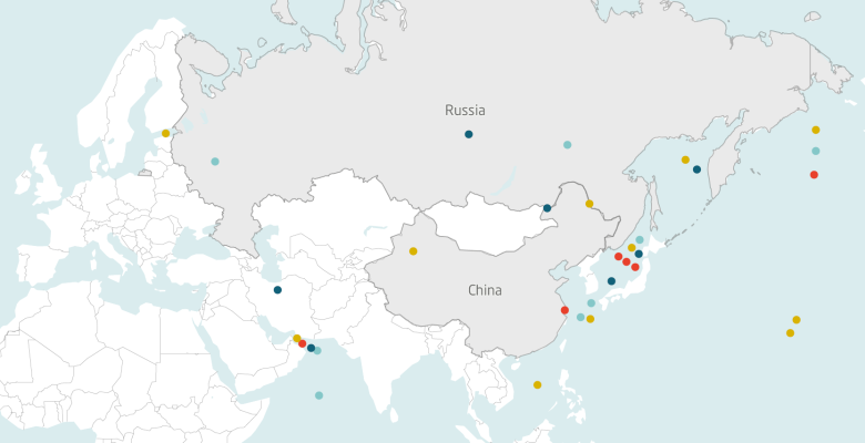 China-Russia military exercises peak in 2024, but decrease in 2025. Bi- and multilateral exercises of naval, ground and aerial troops.