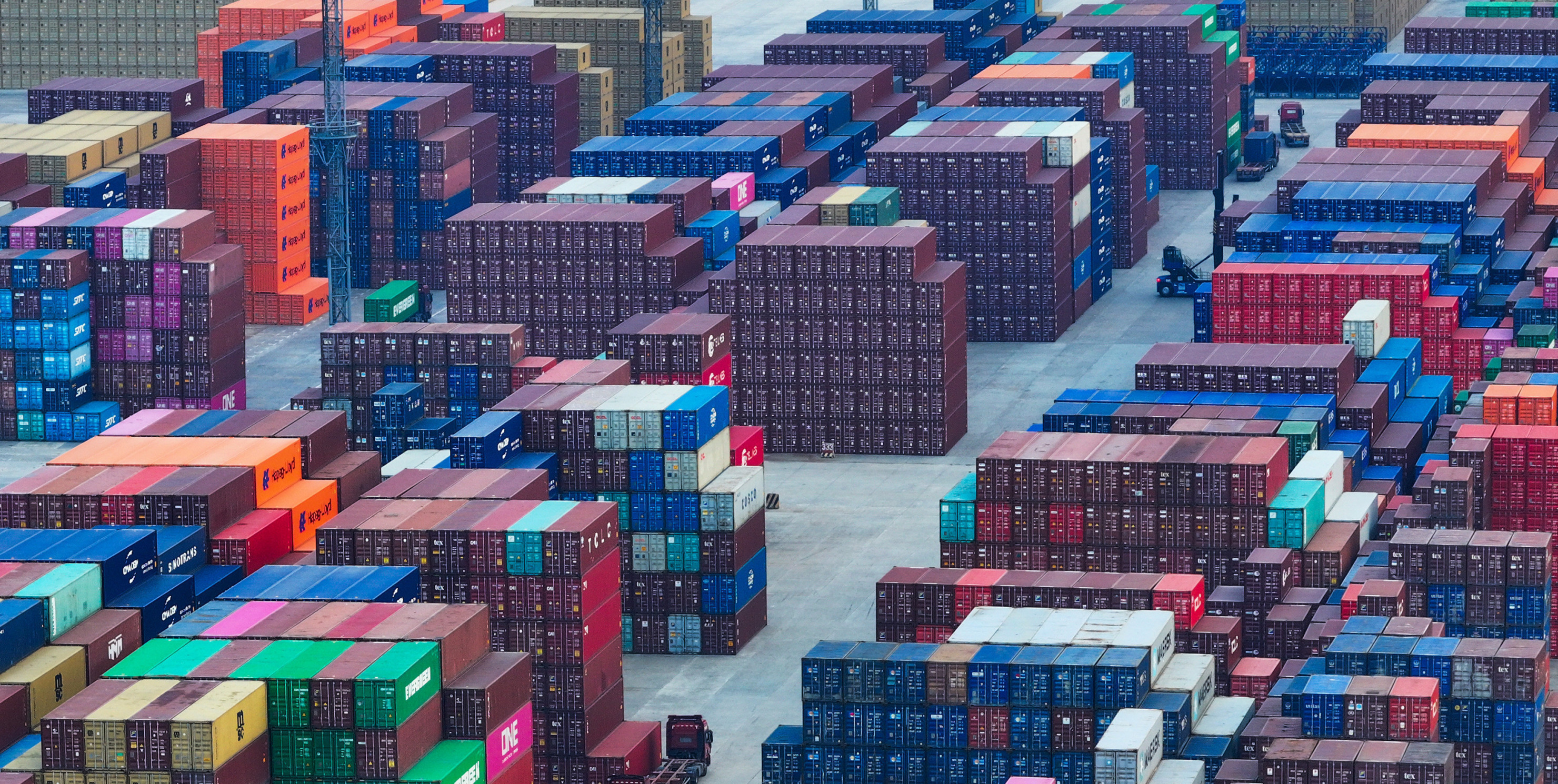 Containers are seen at the Port of Nanjing in Nanjing, Jiangsu province, China, Aug 6, 2024.