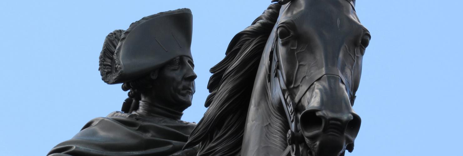 Statue of Frederick the Great, Unter den Linden, Berlin.