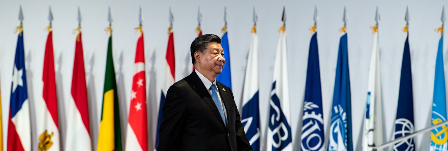 Xi Jinping walks to G20 Summit