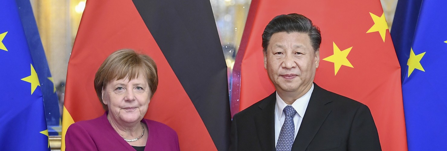 Angela Merkel and Xi Jinping