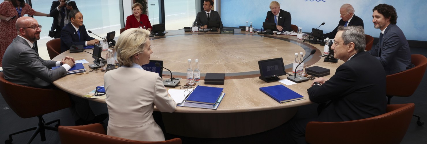 G7 summit in Cornwall 2021