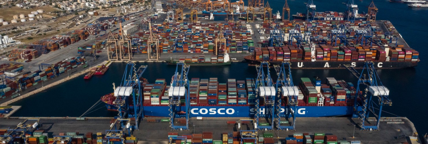 COSCO Shipping in Greek port