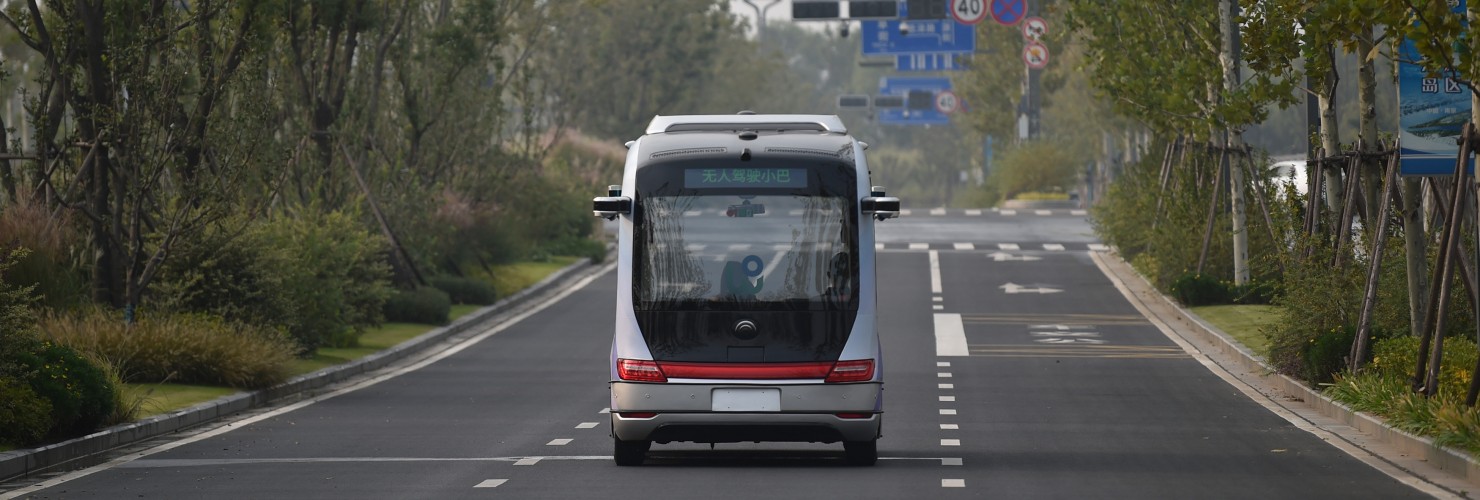5G driverless minibus