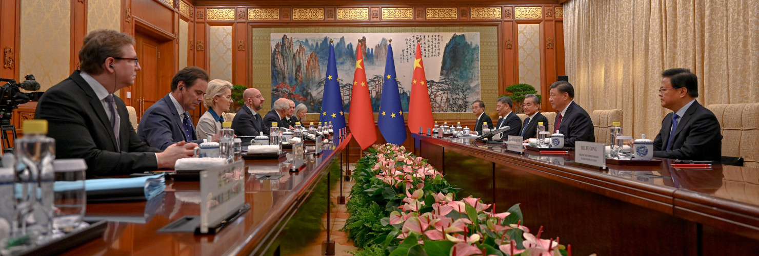 resident of the European Commission Ursula von der Leyen and the People Republic of China Xi Jinping