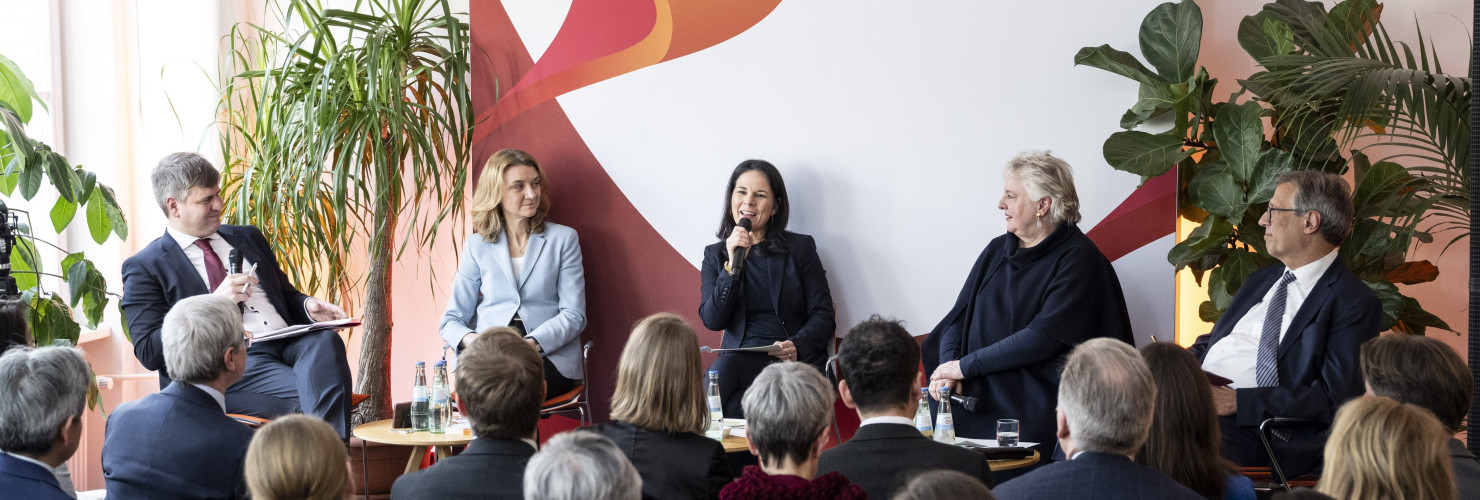 MERICS Diskussionsveranstaltung mit Außenministerin Annalena Baerbock