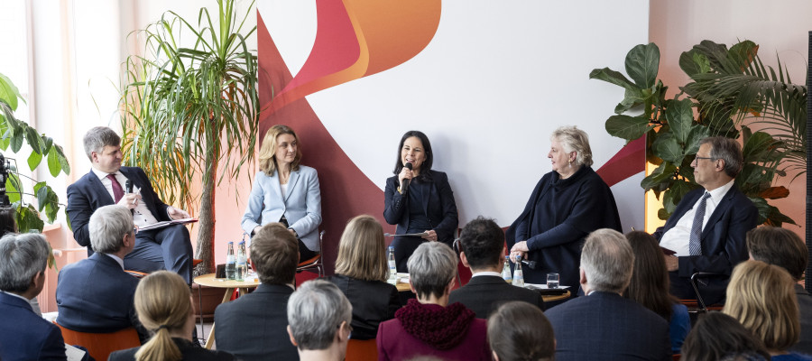 MERICS Diskussionsveranstaltung mit Außenministerin Annalena Baerbock