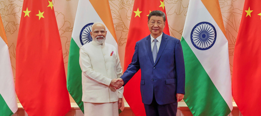 Indian Prime Minister Narendra Modi and Chinese President Xi Jinping