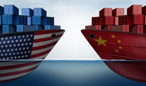 China and the US are facing off on trade and other issues. 