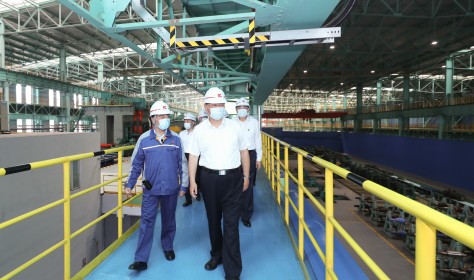 Xi Jinping visits a  state-owned enterprise in Anhui