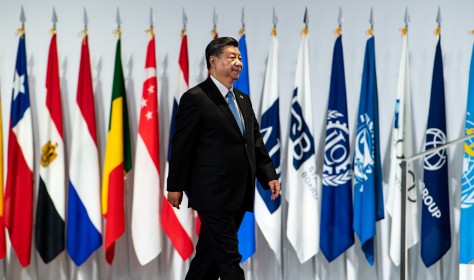 Xi Jinping walks to G20 Summit