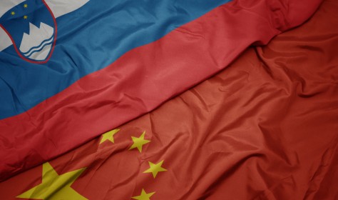 flags of china and slovenia