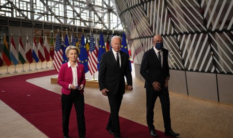 Ursula von der Leyen, Joe Biden, Charles Michel