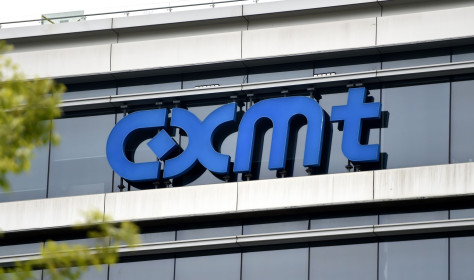 This photo taken on July 27, 2026 shows the logo of Chinese memory chipmaker ChangXin Memory Technologies (CXMT) in Hefei, east China's Anhui Province. TO GO WITH "Economic Watch: IPO, innovation and industry: what a chipmaker's rise tells about China's push in memory sector" (Photo by Ge Chuanhong/X...