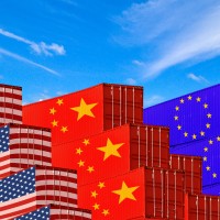 Staying out of the neighborly quarrel between the US and China is no option for Europe as both countries are doing their best to involve it. Picture by Akarat Phasura via 123rf.