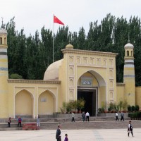 The Id Kah Mosque in Kashgar, Xinjiang