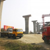 Padma Bridge in Bangladesh, constructed by China Major Bridge Engineering Company