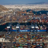 COSCO Shipping in Greek port