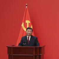 Xi Jinping at the 20th party congress of the CCP