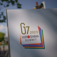G7 Hiroshima summit logo