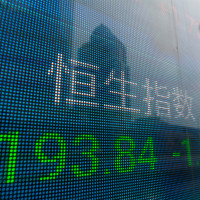 A general view of the Hengsheng Stock Exchange is displayed at Lujiazui in Shanghai, China, on May 13, 2025.