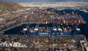 COSCO Shipping in Greek port