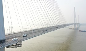 The Nanjing Jiangxinzhou Yangtze River Bridge