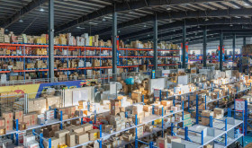 A logistics center in Pilot Free Trade Zone in Heihe, northeast China's Heilongjiang Province