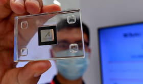 A Huawei Ascend AI chip