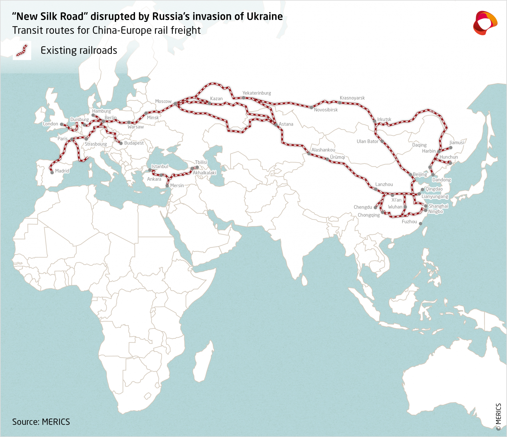 Merics-Global-China-Inc-Q1-2022-Silkroad-Russia-Ukraine-Railway