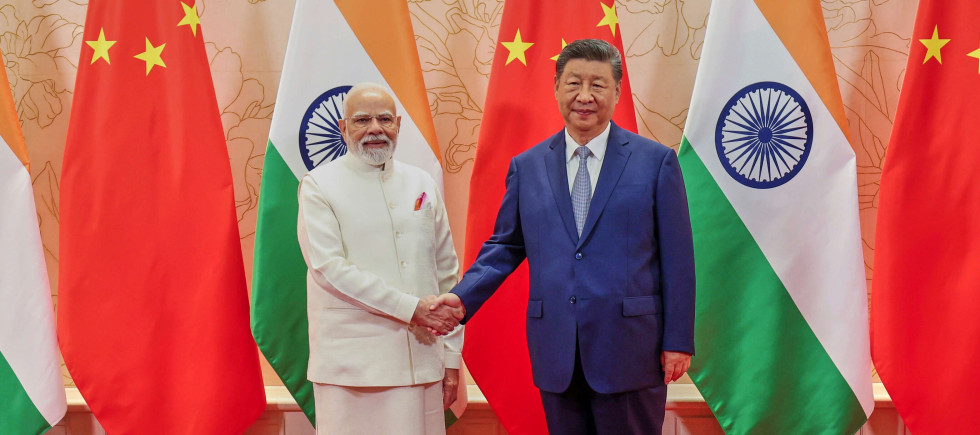 Indian Prime Minister Narendra Modi and Chinese President Xi Jinping