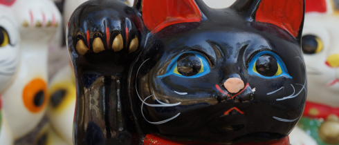 Chinese money cats