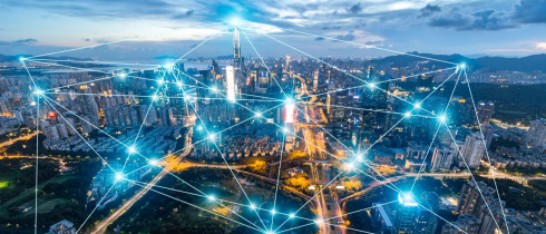 Aereal view of Shenzhen