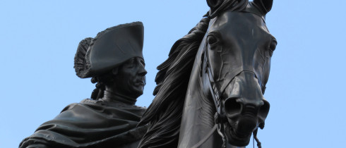 Statue of Frederick the Great, Unter den Linden, Berlin.