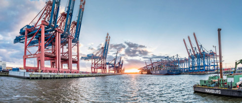 Hamburg container temrinal