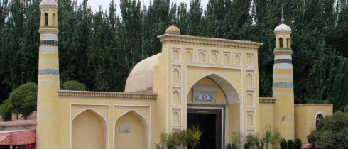 The Id Kah Mosque in Kashgar, Xinjiang