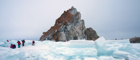 Lake Baikal in Siberia
