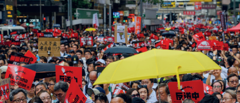 Standoff in Hong Kong