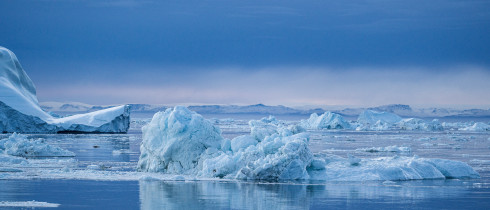 Icebergs near Ilulissat, Greenland