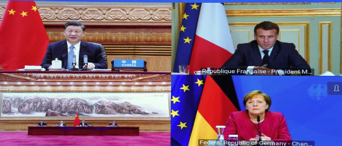 China France Germany Leaders Video Summit
