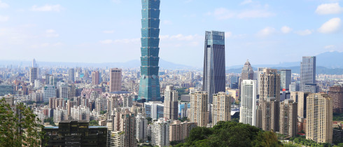 Taipei skyline