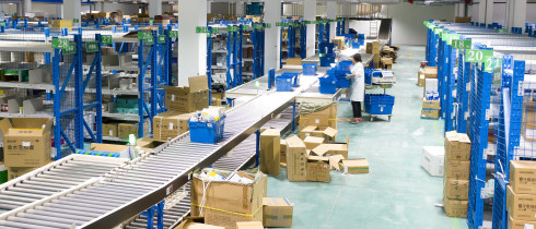  Staff sort, pack and deliver goods