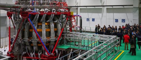 China's nuclear fusion device 'HL-2M' tokamak, nicknamed the 'Artificial Sun'