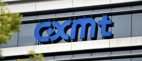 This photo taken on July 27, 2026 shows the logo of Chinese memory chipmaker ChangXin Memory Technologies (CXMT) in Hefei, east China's Anhui Province. TO GO WITH "Economic Watch: IPO, innovation and industry: what a chipmaker's rise tells about China's push in memory sector" (Photo by Ge Chuanhong/X...